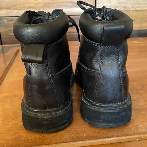 HARLEY Davidson Lace Up Boots Size 8.5 main image 4
